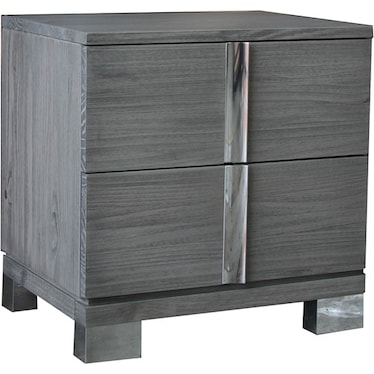 Venezia Grey Night Stand