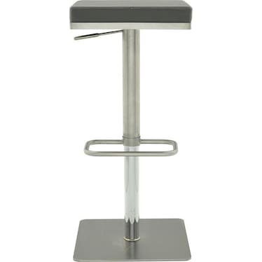 Vistas Gray Adjustable Stool