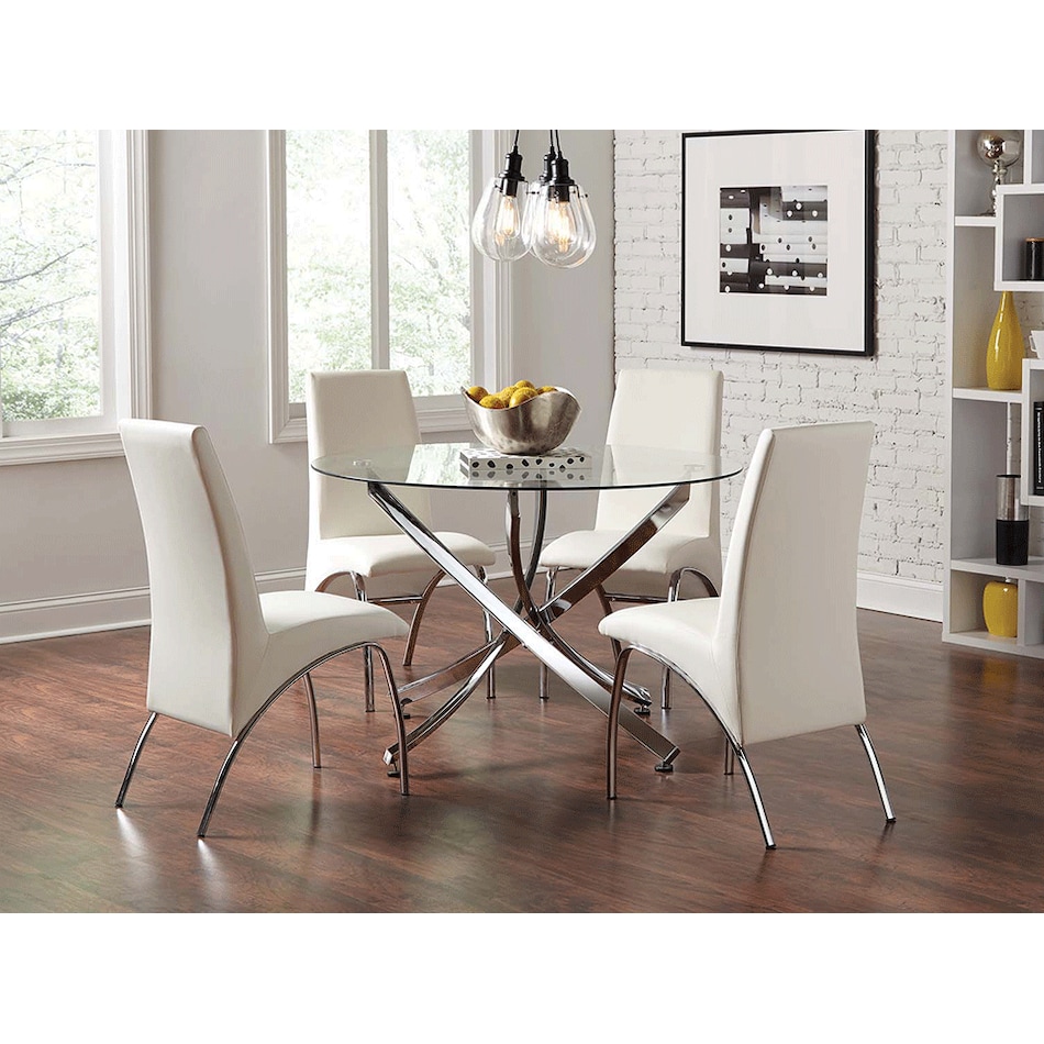 vivienne dining sets wht pcs  