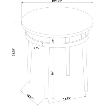 Wesson End Table