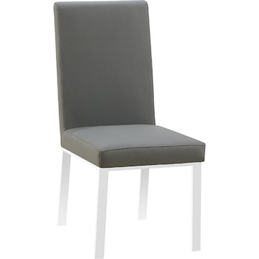 Zeeland Dark Gray Side Chair