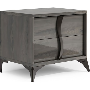 Zoe Aubergine Nightstand