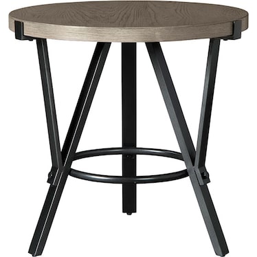 Zontini Round End Table